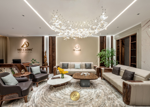 Sofa gỗ óc chó CHARM SF - 02